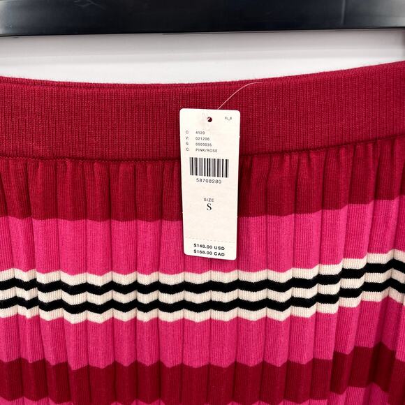 ANTHROPOLOGIE NWT Dolan Dora Knit Striped Stretch Midi Skirt // S - Picture 6 of 10